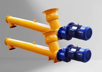 Tubular screw conveyor